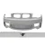 2008-2013 BMW 1 Series E82 E88 AF-1 Front Bumper ( GFK ) - 1 Piece - image 3