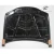 1995-1999 Mitsubishi Eclipse Eagle Talon OEM Look Hood - 1 Piece - image 7