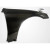 1993-1997 Honda Del Sol Carbon Creations OEM Look Fenders - 2 Piece - image 7