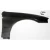 1993-1997 Honda Del Sol OEM Look Carbon Fiber Fender - image 6