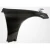 1993-1997 Honda Del Sol OEM Look Carbon Fiber Fender - image 7