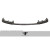 2008-2014 Lexus IS-F Carbon AF-1 Front Add-On Spoiler ( CFP ) - 1 Piece - image 3