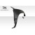 2003-2006 Chevrolet Silverado 4" Off Road Bulge Front Fenders - 2 Piece - image 7