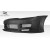2003-2006 Hyundai Tiburon Duraflex Poison Flared Front Bumper - 1 Piece - image 8