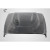 1997-2006 Jeep Wrangler DriTech Power Dome Hood - 1 Piece (S) - image 2