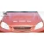 1996-1998 Honda Civic Predator Hood - image 5