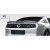2010-2014 Ford Mustang R-Spec Rear Wing Trunk Lid Spoiler - 3 Piece - image 4