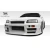 1989-1994 Nissan Skyline 2DR R32 R324 Conversion Front Bumper - 1 Piece - image 3