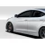 2011-2015 Hyundai Elantra Racer Side Skirt Rocker Panels - 2 Piece - image 1