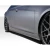 2011-2014 Hyundai Sonata Racer Side Skirt Rocker Panels - 2 Piece - image 1