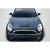 2007-2015 MINI Cooper Racer Carbon Fiber Hood - image 1