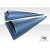 2006-2012 Mitsubishi Eclipse Racer Window Scoop Louvers - 2 Piece - image 4