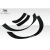 2004-2005 Subaru Impreza WRX STI Rally Front Fender Flares - 4 Piece - image 8