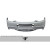 2003-2010 Bentley Continental GT GTC AF-1 Rear Bumper ( GFK ) - 1 Piece - image 3
