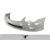 2003-2008 Mercedes SL Class R230 AF-1 Front Bumper ( GFK ) - 1 Piece - image 4