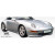 1995-1998 Porsche 911 Carrera 993 C2 C4 Targa RS Look Front Add Ons Spat Bumper Extensions - 2 Piece - image 9