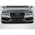 2012-2015 Audi A7 S Line Carbon Fiber Front Lip - image 1