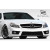 2009-2012 Mercedes SL Class R230 SL65 Look Front Bumper - 1 Piece - image 3