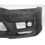 2003-2006 Hyundai Tiburon Spec-R Front Bumper - 1 Piece - image 6