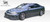 1994-1997 Honda Accord 4 cyl Duraflex Spyder Front Bumper Cover 1 Piece
