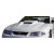 1994-1998 Ford Mustang Duraflex Spyder 3 Hood - 1 Piece - image 1