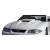 1994-1998 Ford Mustang Spyder 3 Hood - 1 Piece - image 1