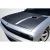 2008-2023 Dodge Challenger SRT Look Carbon Fiber Hood - image 1