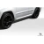 2005-2010 Jeep Grand Cherokee SRT Look Side Skirts - image 3