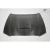 2011-2014 Dodge Charger SRT2 Carbon Fiber Hood - image 4