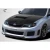 2008-2011 Subaru Impreza 2008-2014 WRX STI Dritech STI Look Hood - 1 Piece - image 2