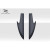 2005-2013 Chevrolet Corvette C6 Stingray Look Window Rails - 2 Piece - image 6