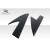 1997-2004 Chevrolet Corvette C5 Stingray Look Window Rails - 2 Piece - image 3