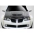 2008-2009 Pontiac G8 Stingray Z Carbon Fiber Hood - image 1