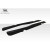 2014-2019 Chevrolet Corvette C7 Duraflex Thunderbolt Side Splitters - 2 Piece - image 4