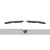2011-2016 BMW 5 Series F10 4DR Carbon AF-3 Rear Add Ons Spat Extensions ( CFP ) - 2 Piece (S) - image 2