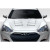2013-2016 Hyundai Genesis Coupe 2DR TS-1 Hood - 1 Piece - image 9