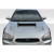 2004-2005 Subaru Impreza WRX STI Duraflex TS-1 Hood - 1 Piece - image 5
