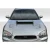 2004-2005 Subaru Impreza WRX STI TS-1 Hood - 1 Piece - image 1