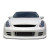 2003-2007 Infiniti G Coupe G35 TS-1 Front Bumper - 1 Piece - image 3