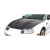 1993-1998 Toyota Supra Carbon Creations TS-1 Hood - 1 Piece - image 1