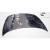 1993-1998 Toyota Supra Carbon Creations TS-1 Hood - 1 Piece - image 7