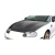1993-1998 Toyota Supra TS-1 Hood - 1 Piece - image 1