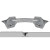 2008-2014 BMW X6 E71 E72 Urethane AF-4 Rear Bumper ( PUR-RIM ) - 1 Piece (S) - image 4