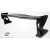 2002-2006 Acura RSX Carbon Creations Type M Wing Trunk Lid Spoiler - 1 Piece - image 7