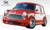 1959-2000 Mini Cooper Duraflex Type Z Wide Body Front Bumper Cover 1 Piece