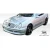 1998-2002 Mercedes CLK W208 UR-S Front Bumper - 1 Piece - image 4