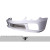 2003-2008 Mercedes SL Class R230 AF-Signature 1 Series Wide Body Conversion Front Bumper ( GFK ) - 1 Piece - image 4