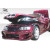 1996-2002 BMW Z3 E36/7 4 cyl Vader Front Bumper - 1 Piece - image 3