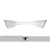 2003-2012 Mercedes SL Class R230 AF-Signature 1 Series Wide Body Conversion Rear Bumper ( GFK ) - 1 Piece - image 5