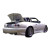 1990-1997 Mazda Miata Vader Rear Lip Under Spoiler Air Dam - 1 Piece - image 1